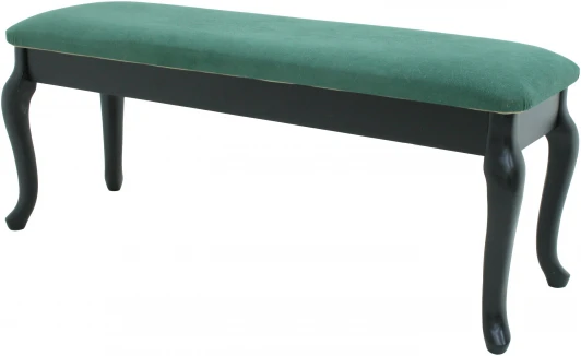 007606 Банкетка Вивальди с ящиком венге, ткань зеленый от фабрики Mebelik