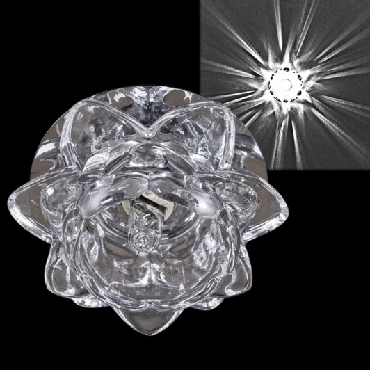 07663-9.0-001H G9 CR CL Встраиваемый точечный светильник Reluce 07663-9.0-001H G9 CR CL (220V)