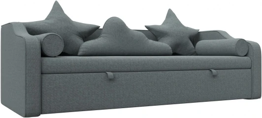 123681 Диван детский прямой Рико (Серый/Рогожка) Лига Диванов арт.123681