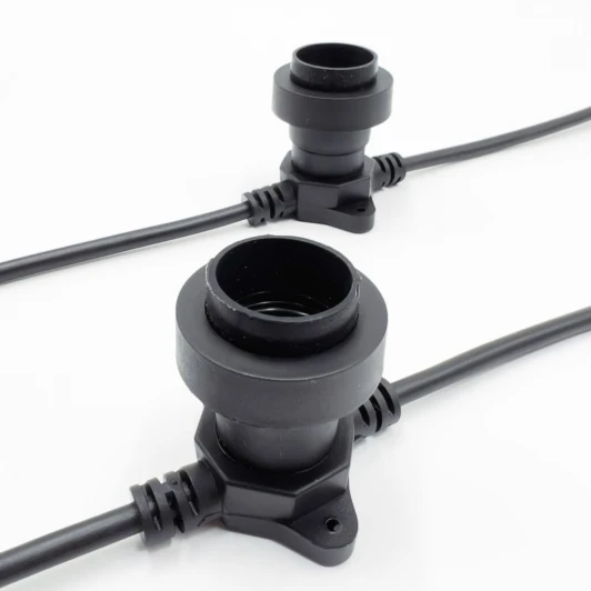 BL50m/250L-1 Белт-Лайт LTC 50м, Провод Черный Каучук, Шаг 20 см, 250 Патронов, IP65