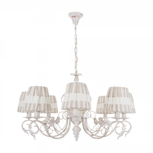 555/8-Whitepatina Подвесная люстра IDLamp Nido 555/8-Whitepatina