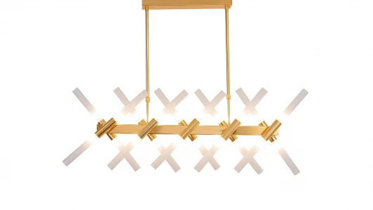 LDP 6036-20 GD Потолочная люстра Lumina Deco Alford  LDP 6036-20 GD