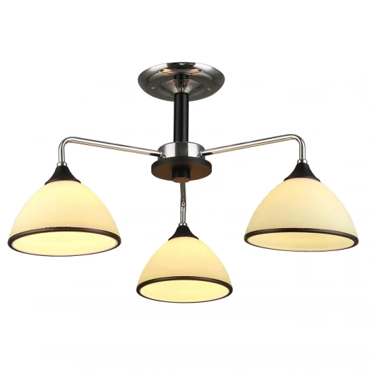 MD.0853-3-S CH+BK Потолочная люстра Imex MD.0853-3-S CH+BK