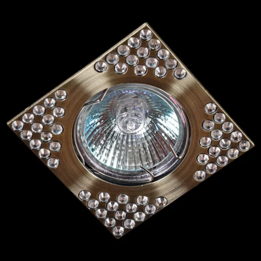 1106/D-S MR16 AB/CL Встраиваемый точечный светильник Sneha 1106/D-S MR16 AB/CL (12V)