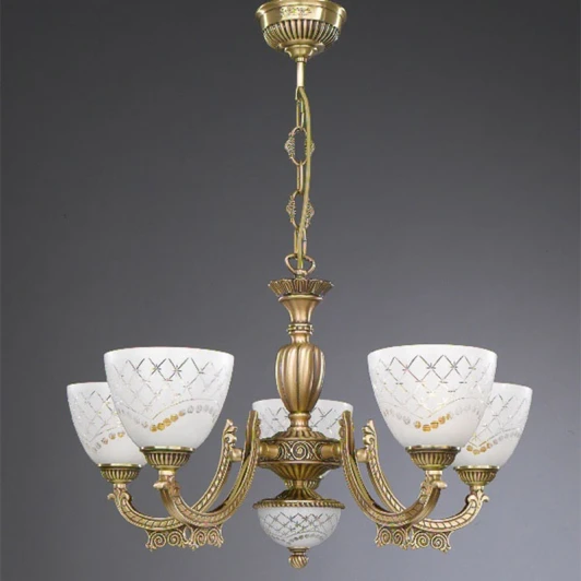 L.7052/5 Подвесная люстра Reccagni Angelo 7052 L 7052/5