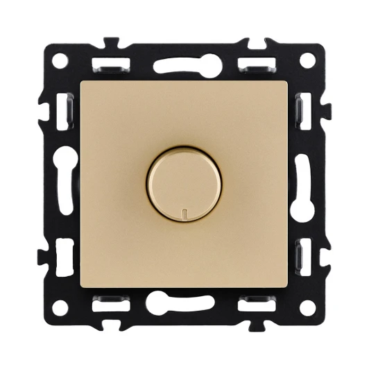 AS-022GD Светорегулятор универсальный 500W золотой Kollinger Asthetik AS-022GD