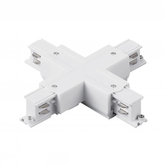 504146-FR Коннектор Х-образный с подводом питания к треку 5040xx-(F)/(R) Lightstar Quattro 504146-FR