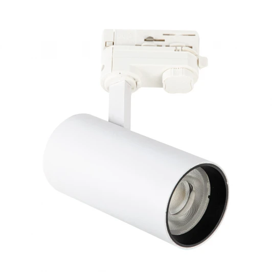 ULB-T55-20W/3000K WHITE Трековый светильник трехфазный 20W 220V 3000К белый Uniel ULB-T55-20W/3000K WHITE