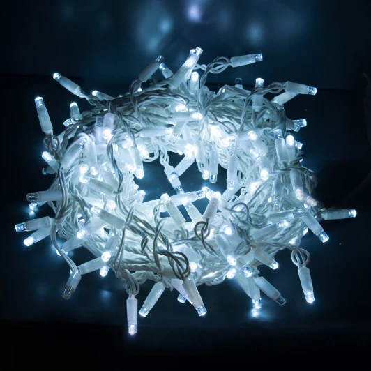 400-102 белый Гирлянда Eurosvet 400-102 белый с эффектом мерцания