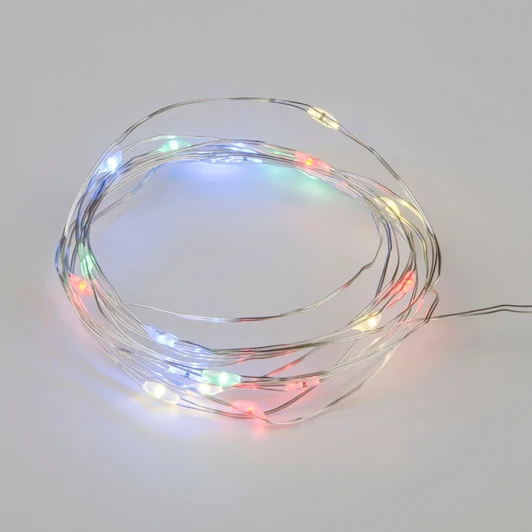 ULD-S0200-020/SСB/2AA MULTI IP20 DEW Гирлянда Uniel ULD-S0200-020/SСB/2AA MULTI IP20 DEW