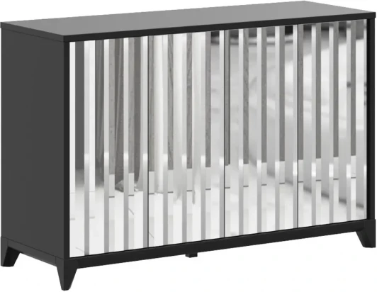 575210 Сервант Dante большой ОГОГО (арт.575210), (ЛДСП/Черный)