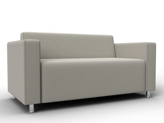 134953 Диван прямой Лига-093 ВН (ДСП,Брус,Фанера,Рогожка/Бежевый) Лига Диванов 134953