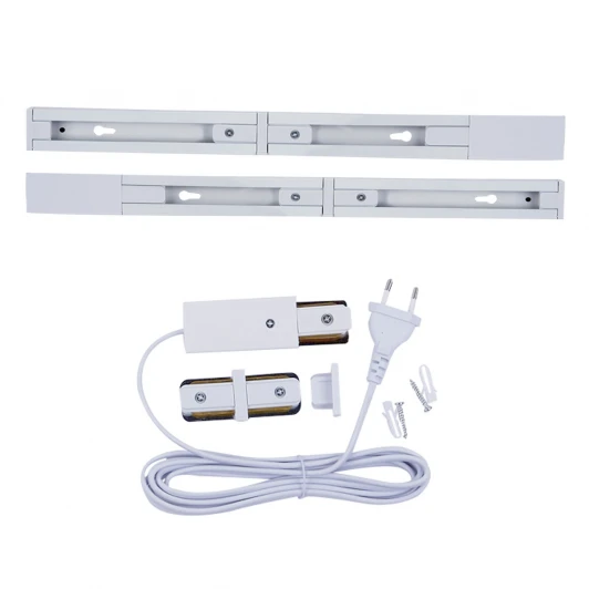 UBX-GS2 WHITE 50x2 SET03 Шинопровод однофазный 2 шт по 50 см Uniel UBX-GS2 WHITE 50x2 SET03