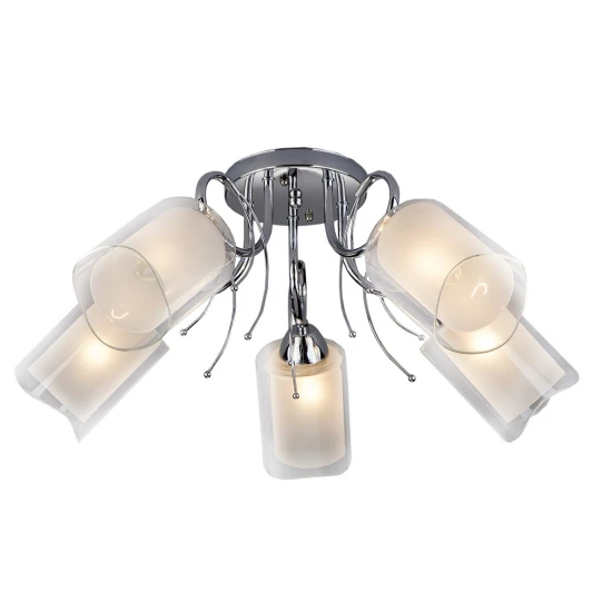 30122/5 хром Потолочная люстра Eurosvet Renee 30122/5 хром