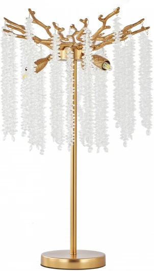 23131.320-610.3.E14.A IB Интерьерная настольная лампа хрустальная Arte Milano Milano-1 23131.320-610.3.E14.A IB (220V)