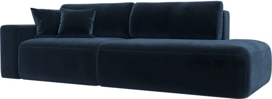 127716L Диван прямой Лига-036 НПБ Модерн подлокотник слева Лига Диванов (Велюр) арт.127716L