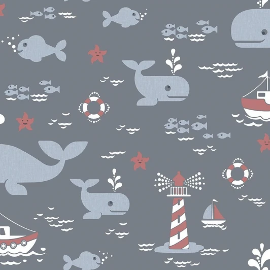 LL 3207 Обои виниловые Grandeco Jack 'n Rose LL 3207 10,05 x 0,53 м