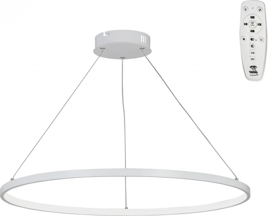 V2516DT-0/1S Подвесной светильник с ПДУ светодиодный LED 54Вт, 2700-6500К Vitaluce V2516DT-0/1S кольцо (220V, на тросе, кольцо)