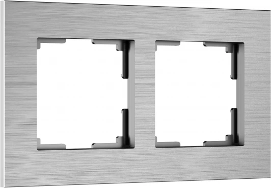 W0023506 Рамка на 2 поста (алюминий) Werkel W0023506 (a066327)
