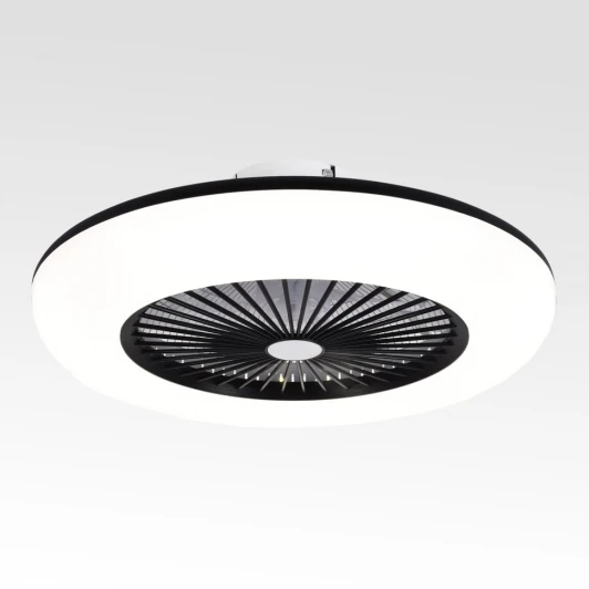 LSP-7463 Потолочная светодиодная люстра с вентилятором Lussole Moonlight LSP-7463 (220V, круглые)
