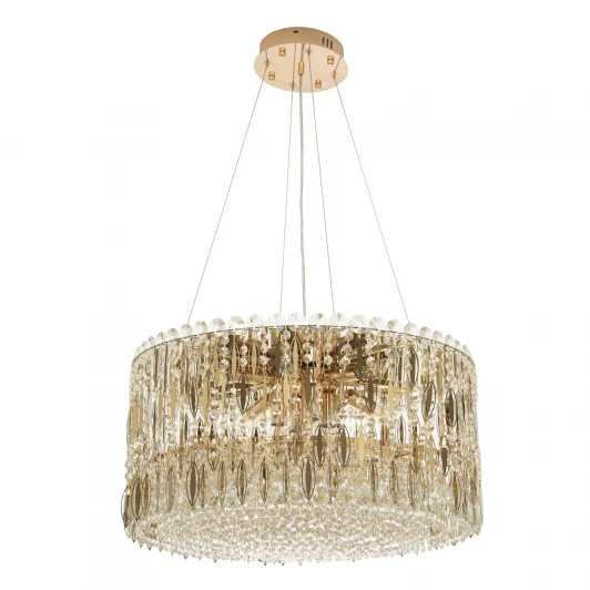 ML.315.12 GD Подвесная люстра хрустальная Modelux MODELUX ML.315.12 GD