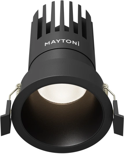 DL118-15W-4K-B Встраиваемый светильник Maytoni Dip DL118-15W-4K-B (LED, 220V, круглые)