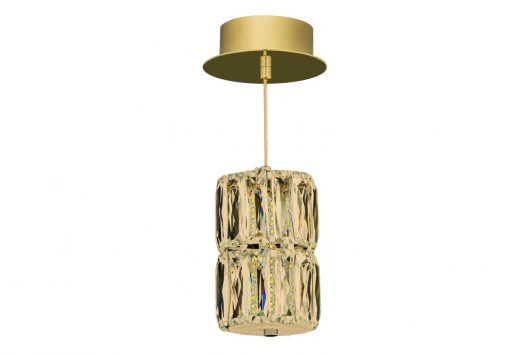 Magaza L 1.5.10x16.100 G Подвесная люстра светодиодная хрустальная Dio D'Arte Magaza Magaza L 1.5.10x16.100 G (220V, на проводе)