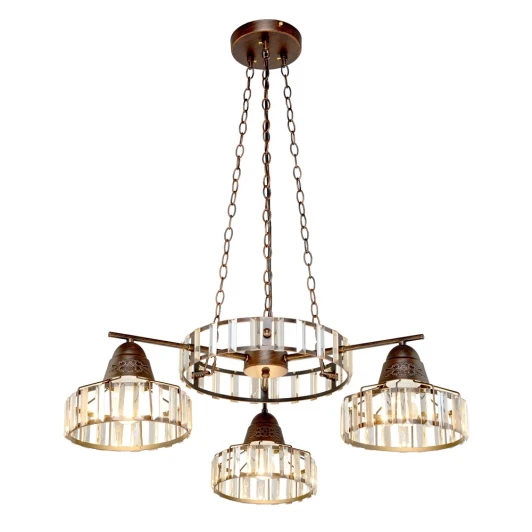 2-4406-3-CF E27 Подвесная люстра Максисвет 4406 2-4406-3-CF E27