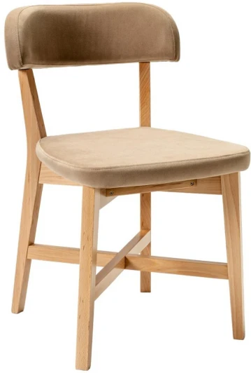 400010988h Стул Frank Pro Diag Beige/Натуральный бук R-Home арт.400010988h