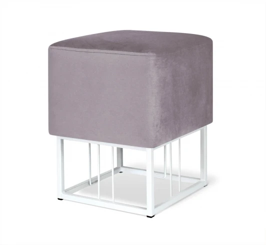 6457998802 Банкетка SHT-B9 сиреневая орхидея/белый муар Sheffilton 6457998802