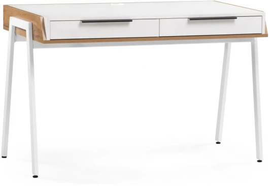 530839 Стол Notta Рокс 116х65х77 белый / дуб вотан / белый 530839