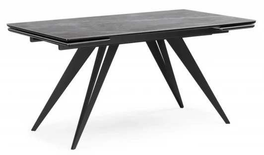 612205 Кухонный стол Notta Дарвин (Металл,Керамика/Черный) арт.612205