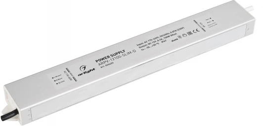 026433 Блок питания ARPV-12100-SLIM-D (12V, 8.3A, 100W) (IP67 Металл) 026433 Arlight ARPV