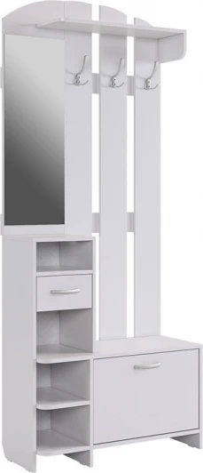 PR-0018.2552 Прихожая Мила, цвет белое дерево Mebelson (арт.PR-0018.2552)