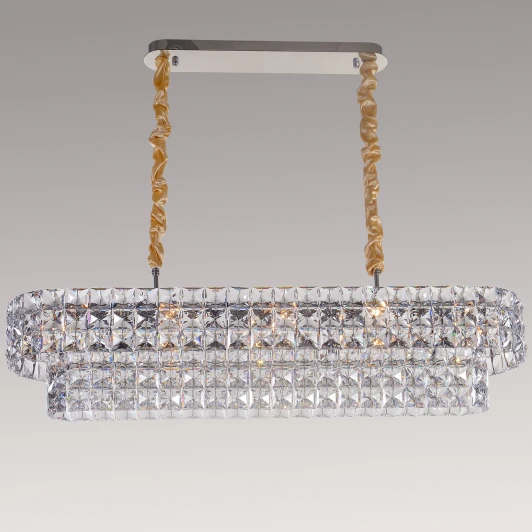 06806-0.4-10L DN Подвесная люстра хрустальная Reluce 06806-0.4-10L DN