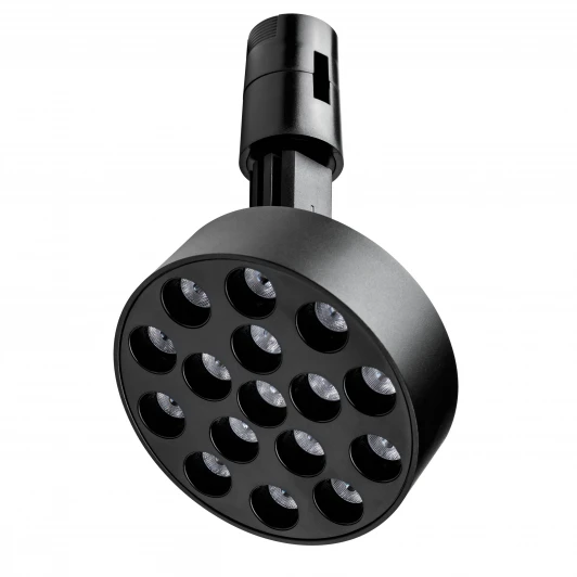 210747 Трековый светильник низковольтный светодиодный 48V 10W черный 4000K Lightstar Due Hermes 210747