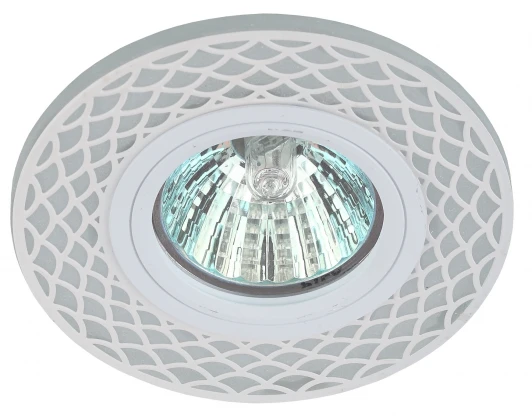DK LD40 WH/WH Встраиваемый точечный светильник Эра DK LD40 WH/WH