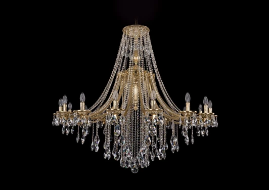 1771/16/490/B/G Подвесная люстра Bohemia 1771 1771/16/490/B/G