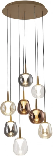 8933+8PL Подвесной светодиодный светильник каскадный Mantra Andromeda 8933+8PL