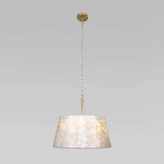 101013/5 латунь/перламутр Подвесной светильник латунь/перламутр Smart Eurosvet Pearl 101013/5 (Умный дом, WiFi, Алиса, голосовое управление)