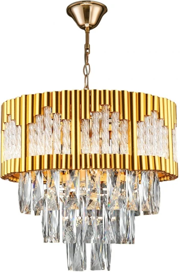 02145-0.4-05 FGD Подвесная люстра Reluce 02145-0.4-05 FGD (220V, хрусталь, на цепи)