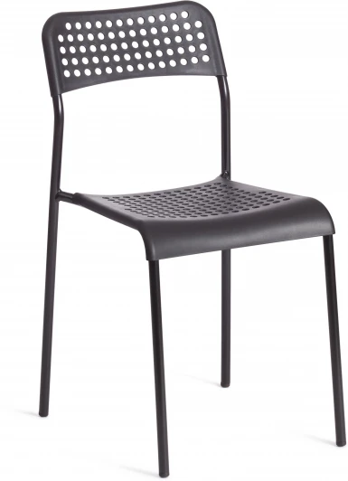 19796 Стул ADDE (mod. C-049) / 1 шт. в упаковке Tetchair (Металл,Пластик/Черный) арт. 19796