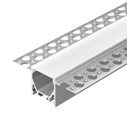 053806 Профиль LINIA25-FANTOM-2000 ANOD (Arlight, Алюминий) 053806
