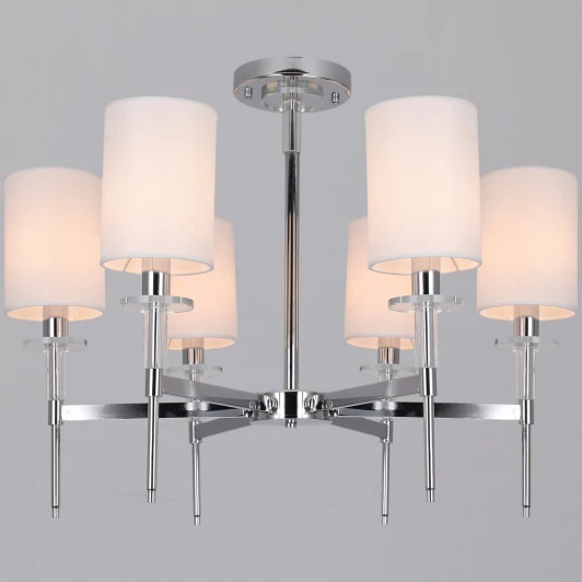 IL1382-6CPA-29 CR Romei Потолочная люстра на штанге ILLUMICO IL1382-6CPA-29 CR Romei