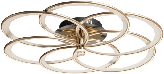 510016506 Потолочная LED люстра с ПДУ De City Оскар 510016506