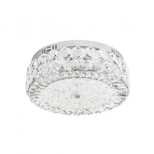 L1180-400 CR Потолочный светильник светодиодный хрустальный с регулировкой цветовой температуры LED4U L1180-400 CR