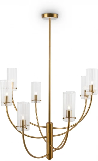 MOD223PL-08BS Потолочная люстра на штанге Maytoni Arco MOD223PL-08BS (220V)