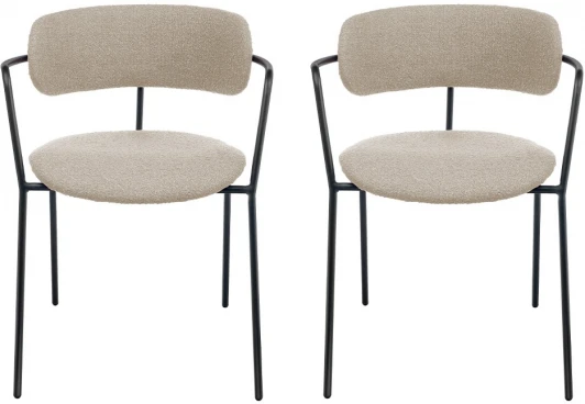 RF 0863P Комплект из 2-х стульев Ant букле латте Bradex Home арт.RF 0863P