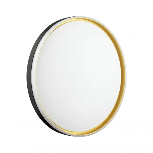 7619/ELN Настенно-потолочный светильник IP43 Sonex Savi 7619/ELN пластик/черн./золот. LED 76Вт 3000/4000/6000K