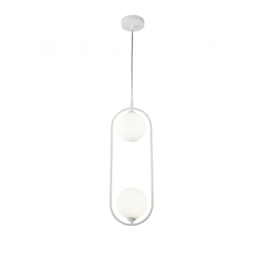 MOD013PL-02W Подвесной светильник Maytoni Ring MOD013PL-02W (220V, на проводе, шарики)